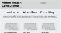 Desktop Screenshot of aldenroach.com